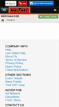 Mobile Screenshot of merchandise.thefoat.com
